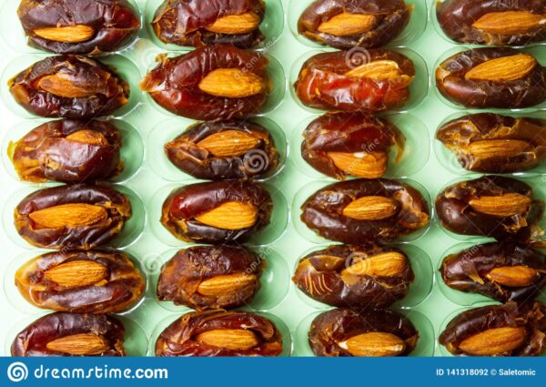 Almond inside the Dates