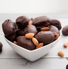 Choco Dates with Almonds