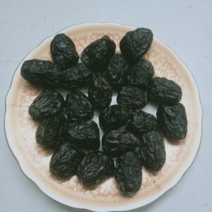 Cultivated near the holy city of Al-Medina Al-Munawwarah, Ajwa is a delightfully soft fruity date with a fine texture. It's nutritional benefits finds mention in the Holy Quran. Our Ajwa dates are sourced from the finest farms in Saudi Arabia. Mabroom dates appear drier but have an exceptionally sweet taste.